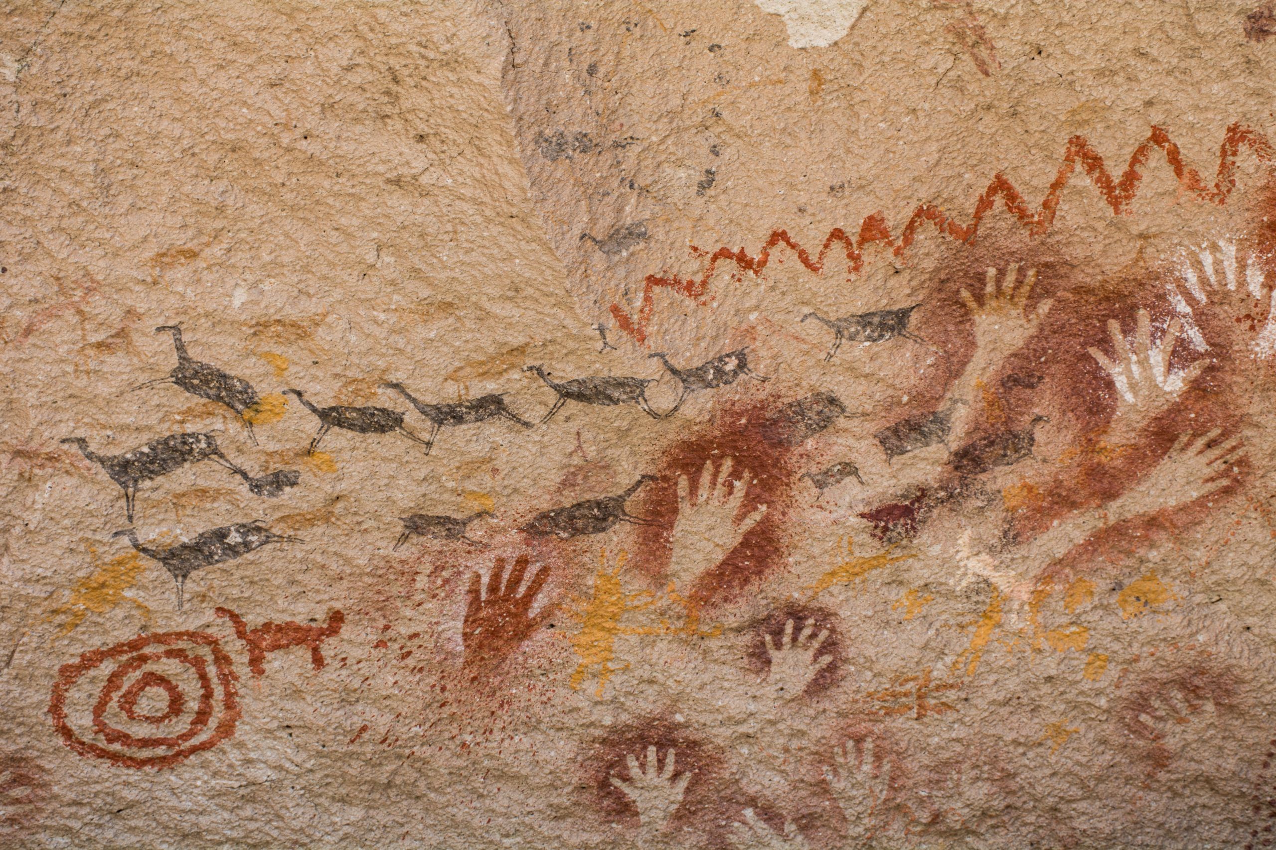 Archaeological,Site,Cueva,De,Las,Manos,(cave,Of,Hands),With