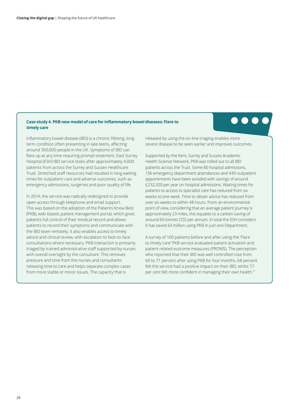 Page 30 of 64: Featured Futurist: Shaping the Future of UK Healthcare, Deloitte