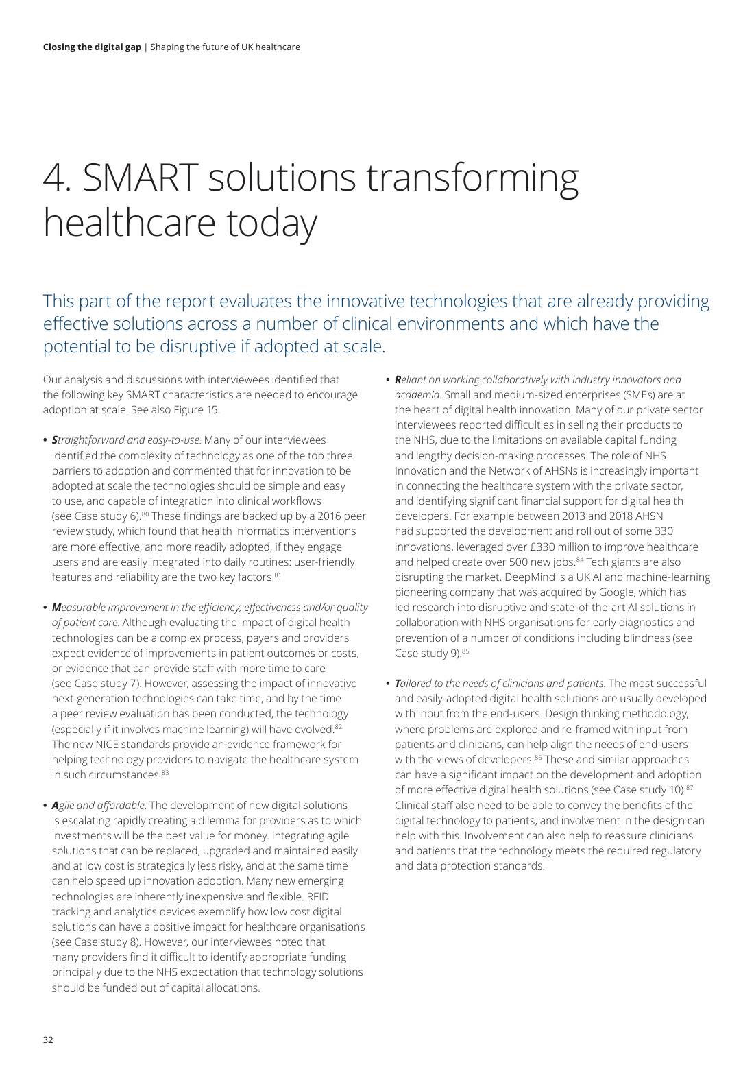 Page 34 of 64: Featured Futurist: Shaping the Future of UK Healthcare, Deloitte