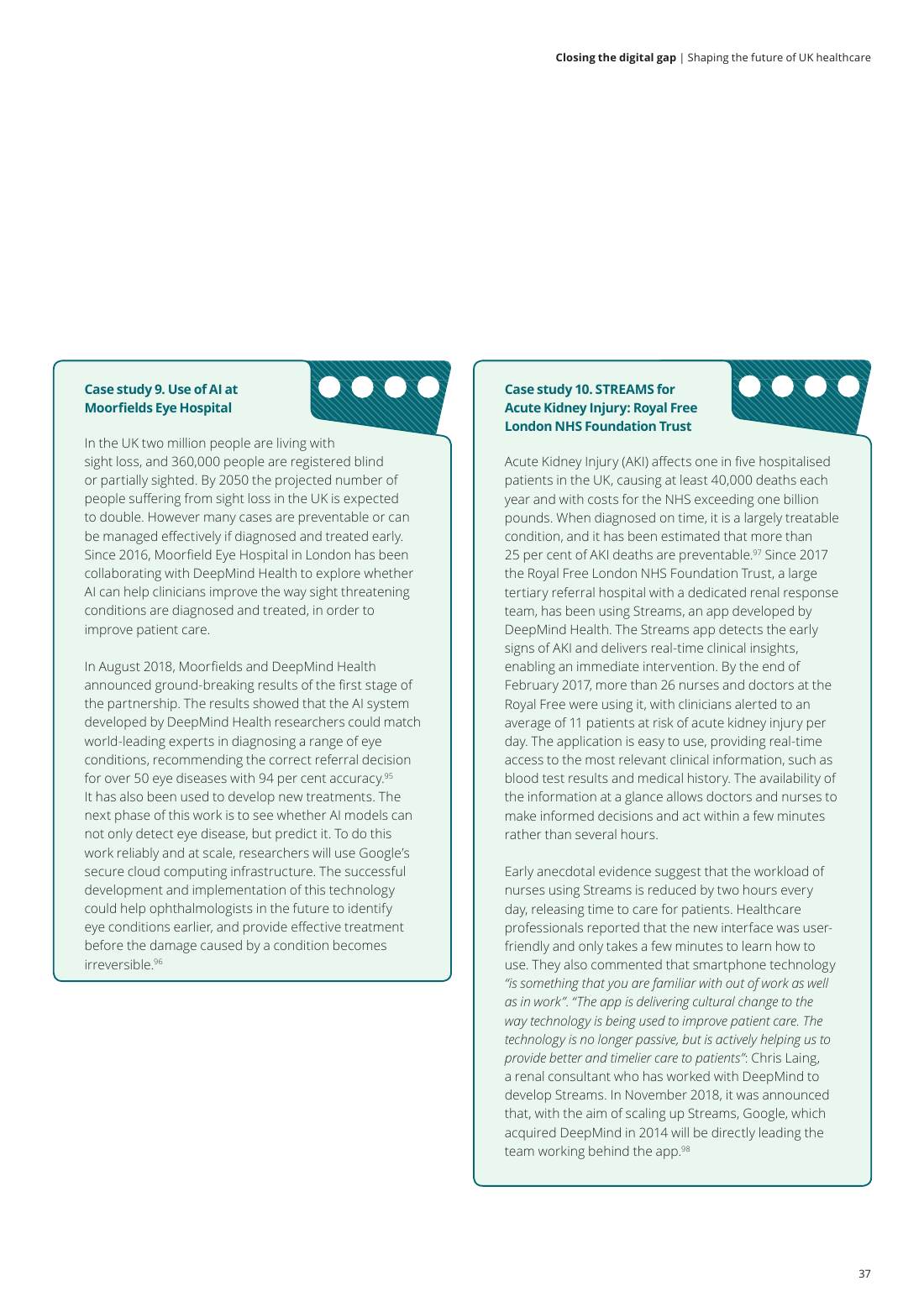 Page 39 of 64: Featured Futurist: Shaping the Future of UK Healthcare, Deloitte