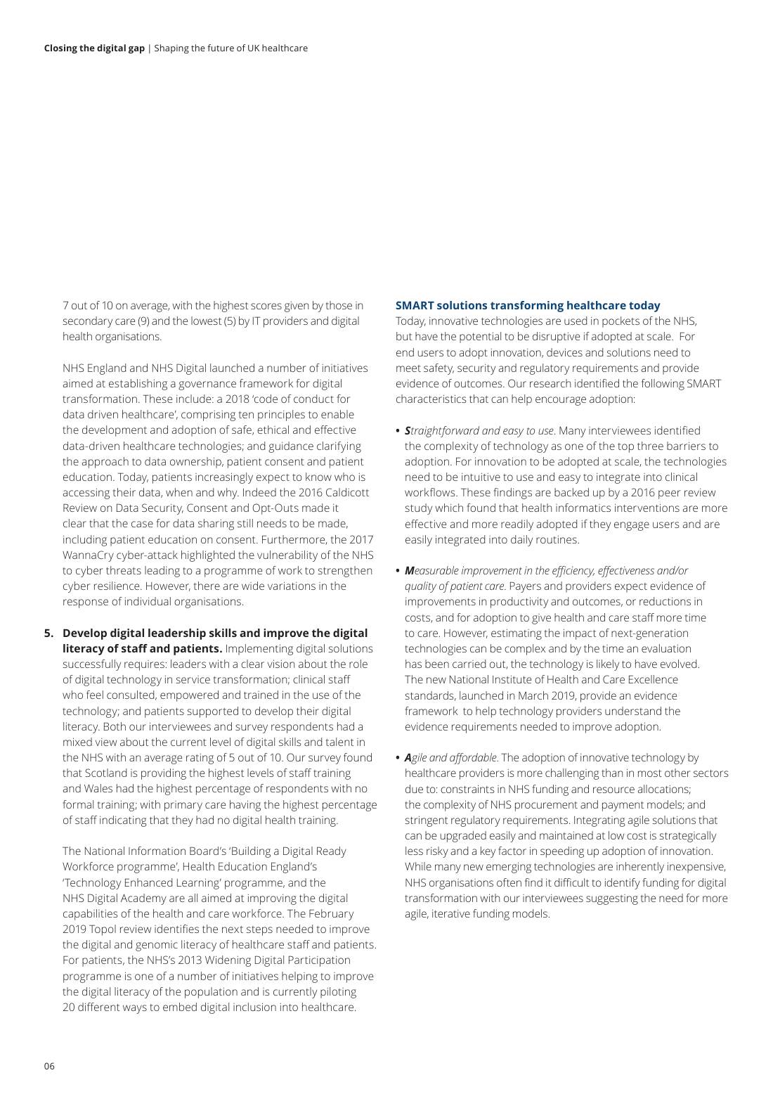 Page 8 of 64: Featured Futurist: Shaping the Future of UK Healthcare, Deloitte