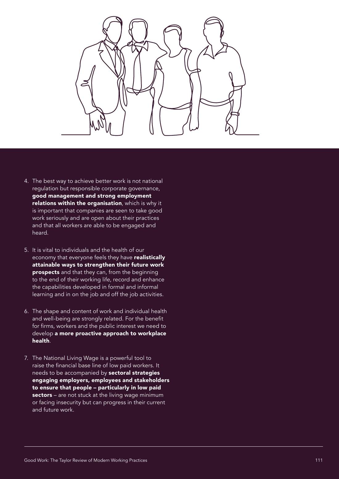 Page 111 of 116: Featured Futurist: Taylor Review of Modern Working Practises, The RSA