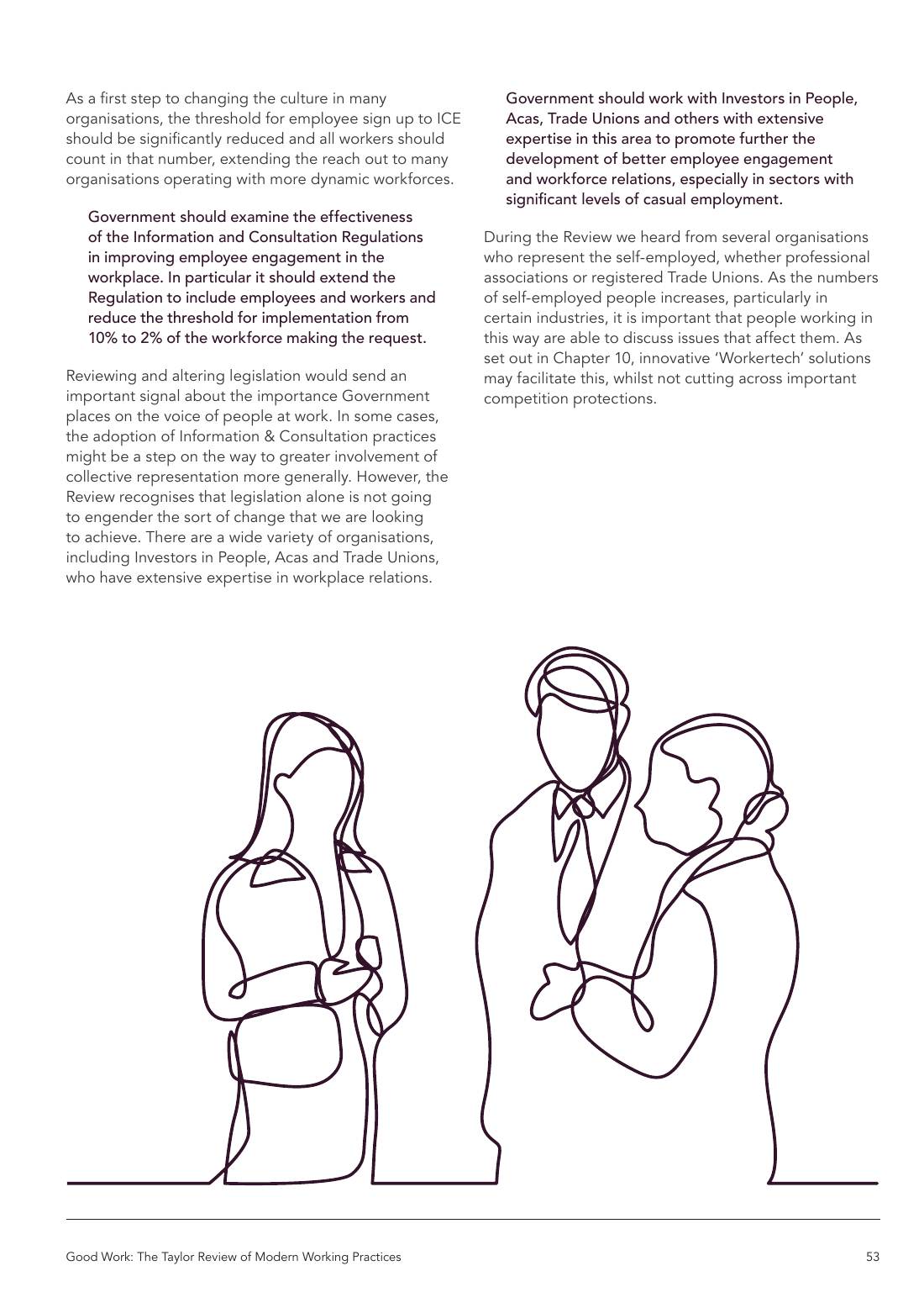 Page 53 of 116: Featured Futurist: Taylor Review of Modern Working Practises, The RSA