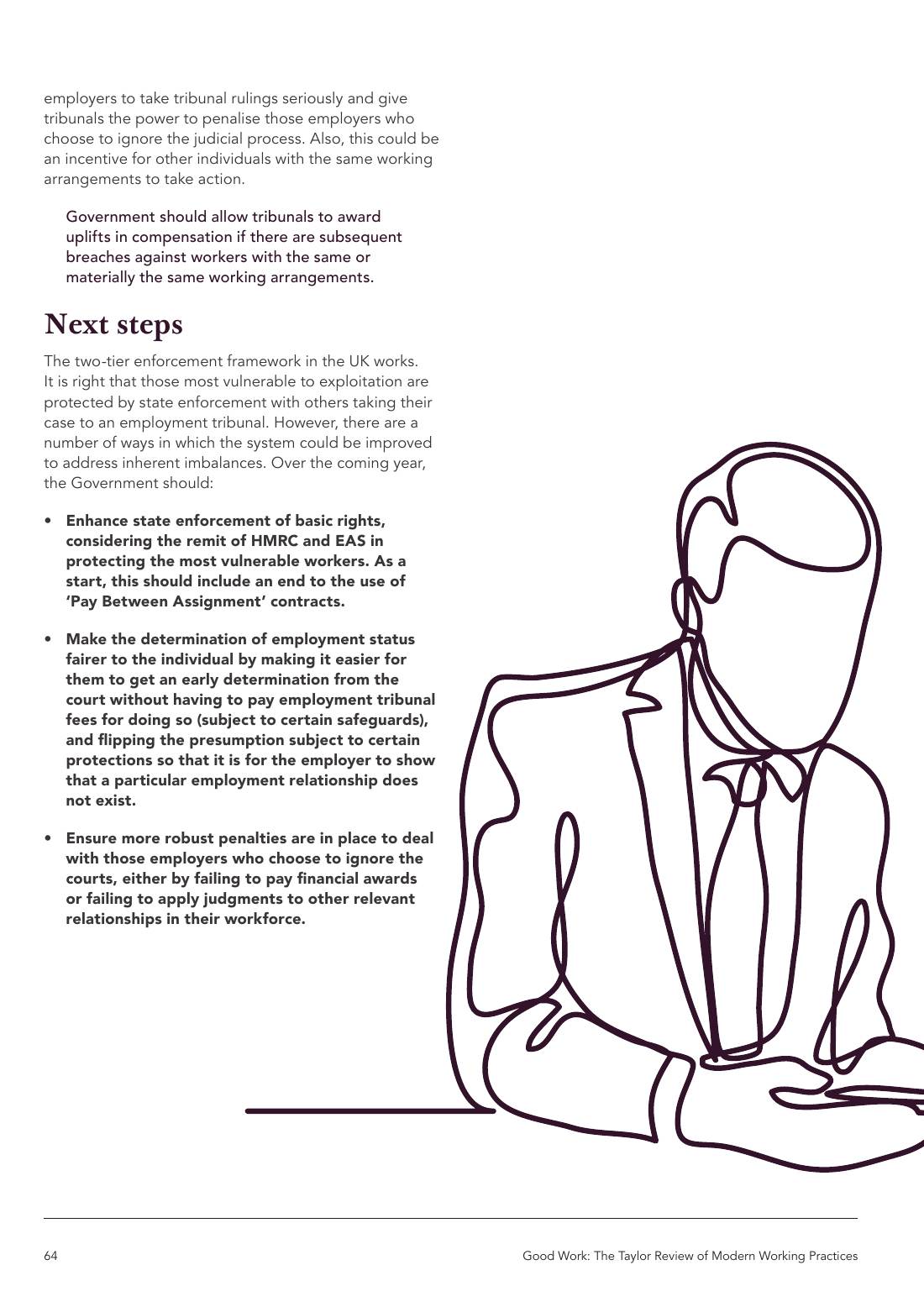 Page 64 of 116: Featured Futurist: Taylor Review of Modern Working Practises, The RSA