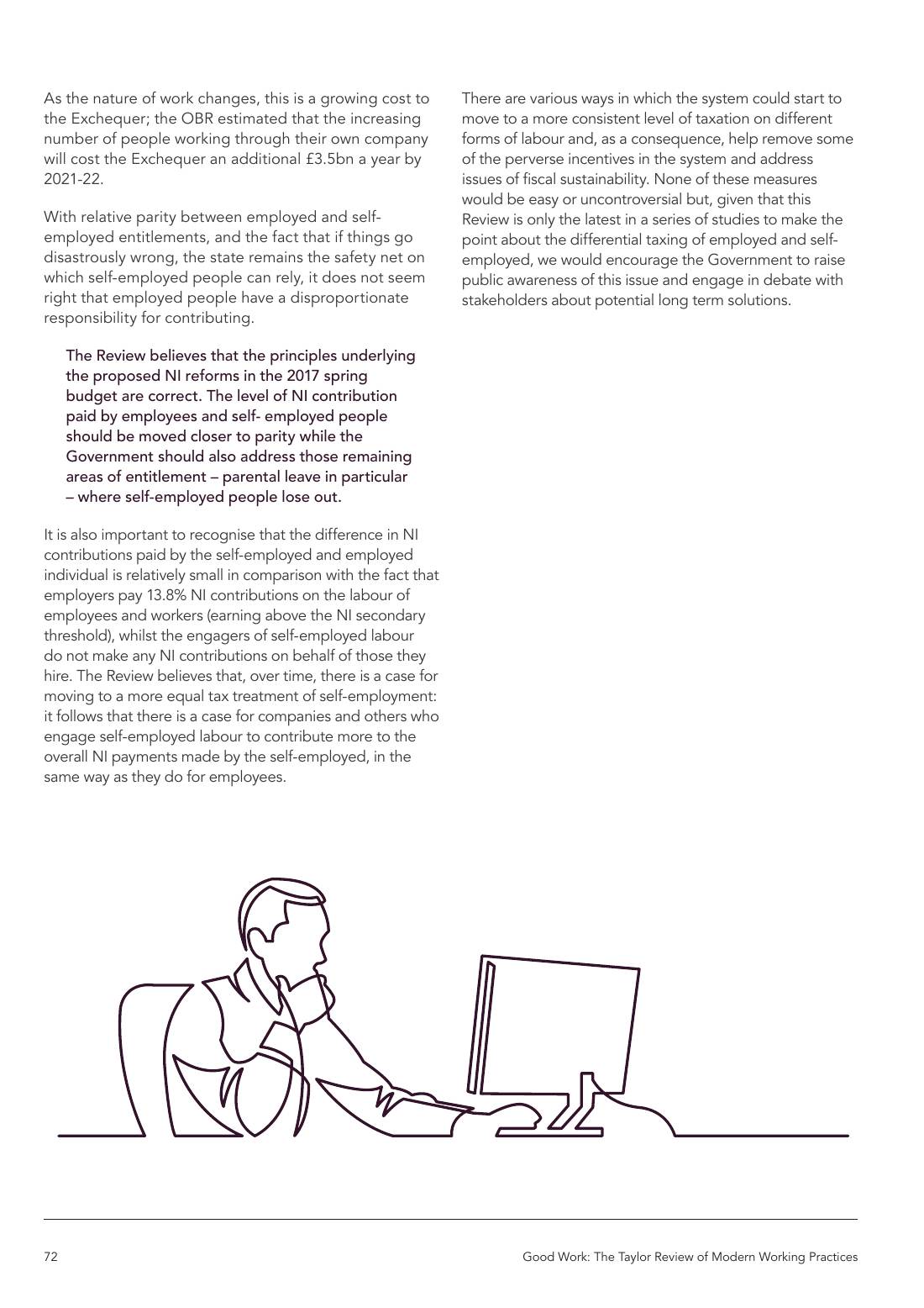 Page 72 of 116: Featured Futurist: Taylor Review of Modern Working Practises, The RSA