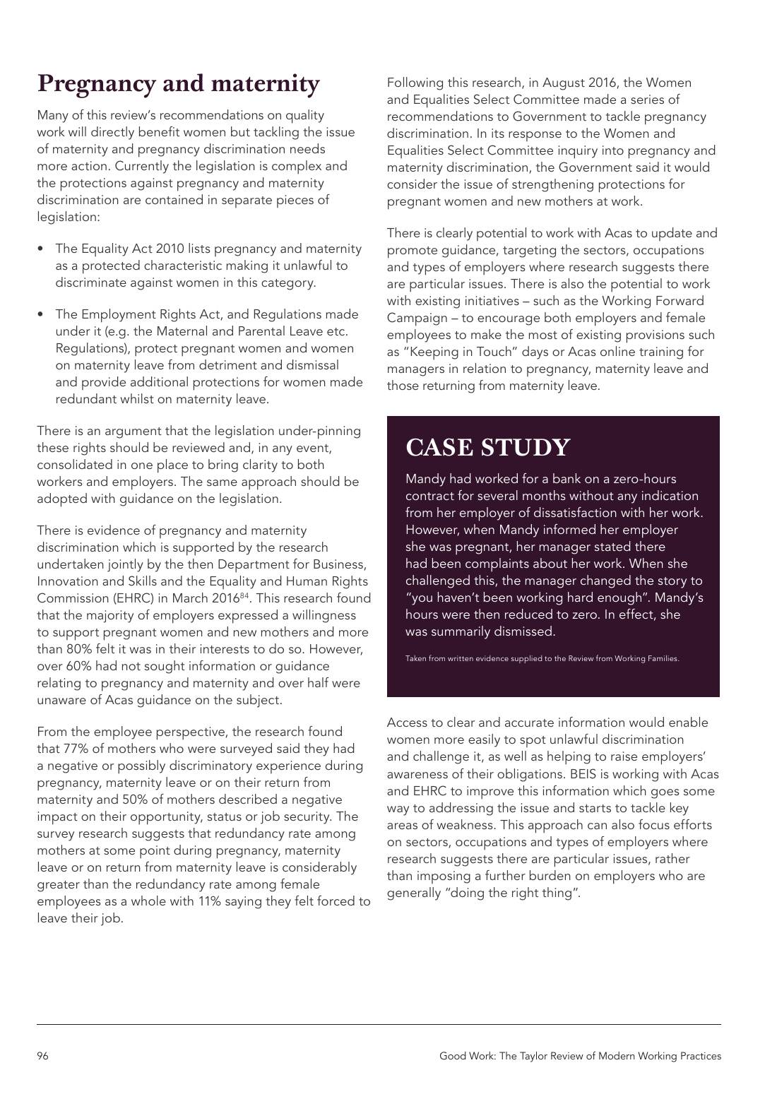 Page 96 of 116: Featured Futurist: Taylor Review of Modern Working Practises, The RSA