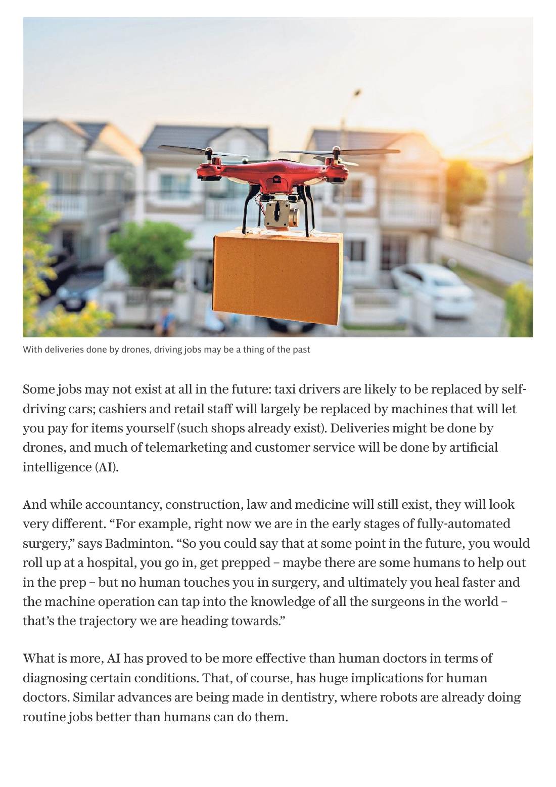 Page 3 of 13: Featured Futurist: The Jobs of 2040, Telegraph
